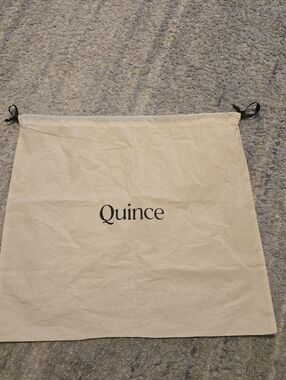 Quince Large Cotton Canvas Drawstring Dust Bag Replacement | 19" x 22"